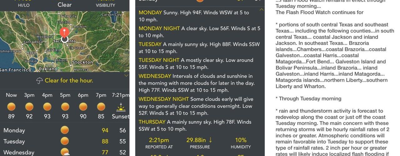 Best weather app for iphone