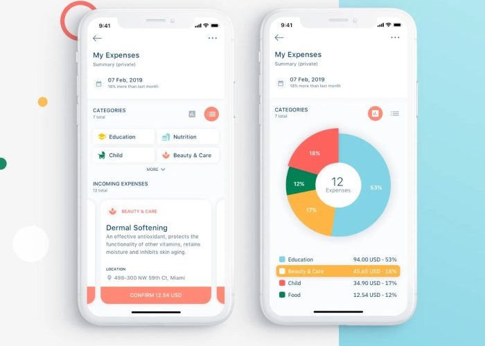Spending tracker app