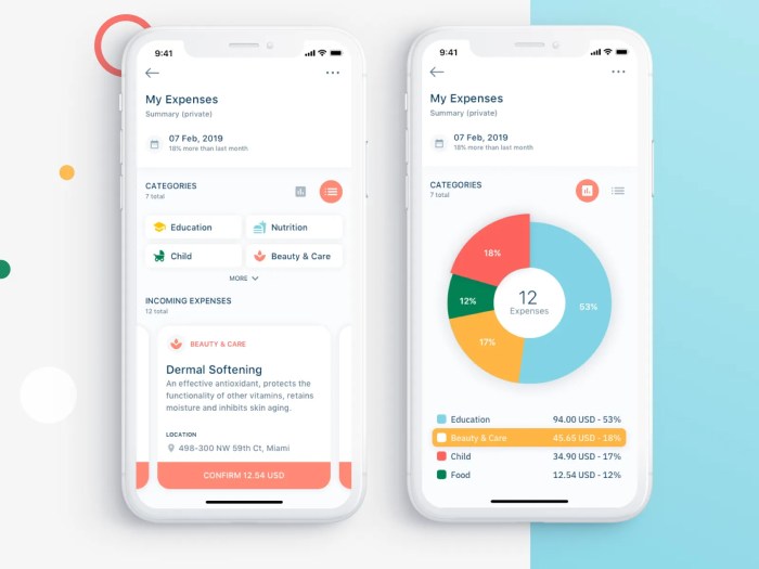 Spending tracker app